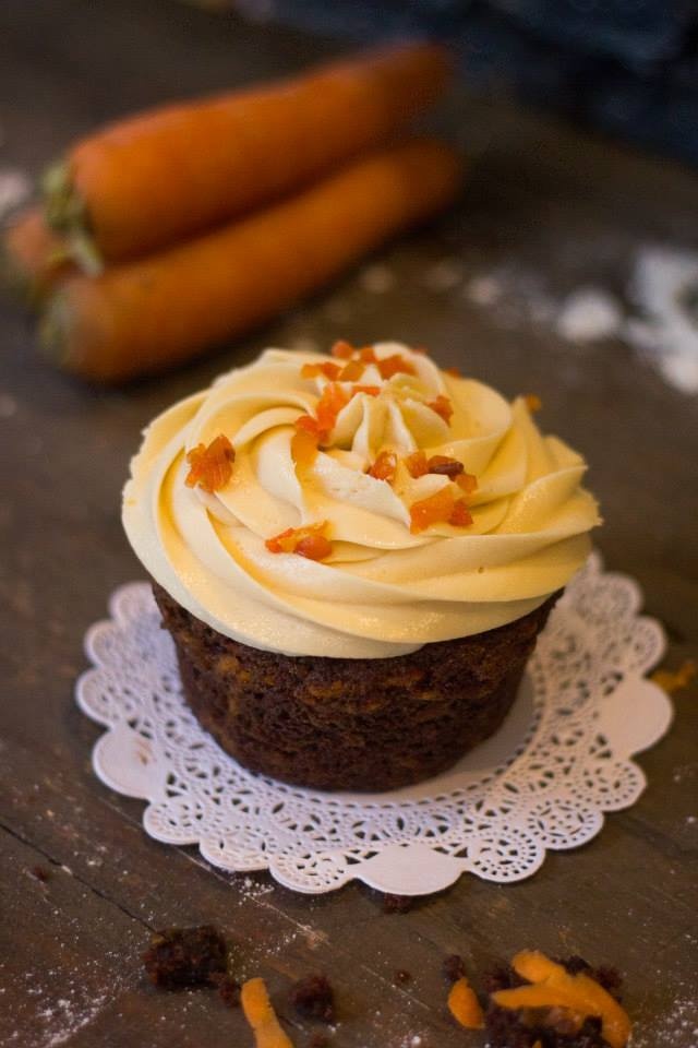 Cupcake de Zanahoria