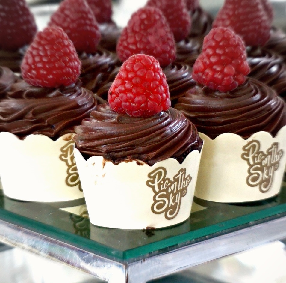 Petit fours cupcake chocolate